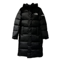 The North Face Long Hooded Down Puffer Coat, Black