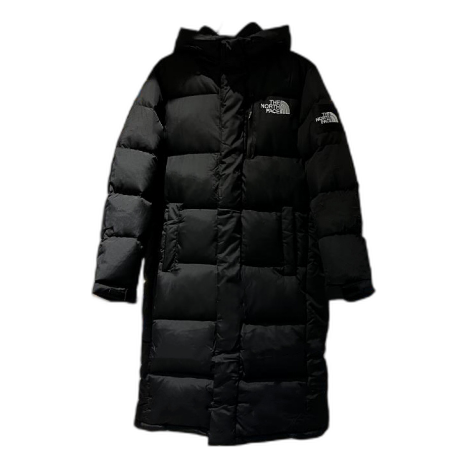 The North Face Long Hooded Down Puffer Coat, Black