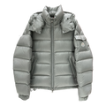 Moncler Maya Hooded Down Jacket - Gray