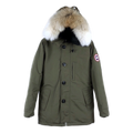 Canada Goose Chateau Fur-Trim Down Parka - Military Green