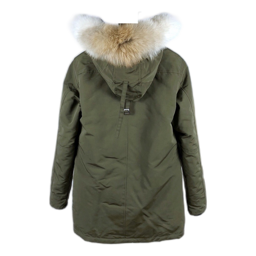 Canada Goose Chateau Fur-Trim Down Parka - Military Green