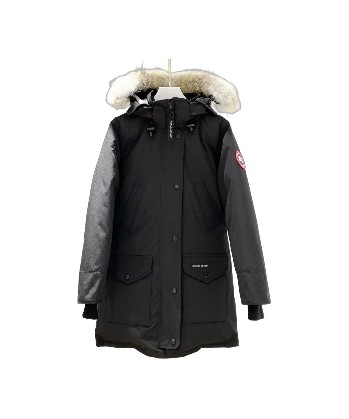 Canada Goose Women's Trillium Fur-Trim Down Parka