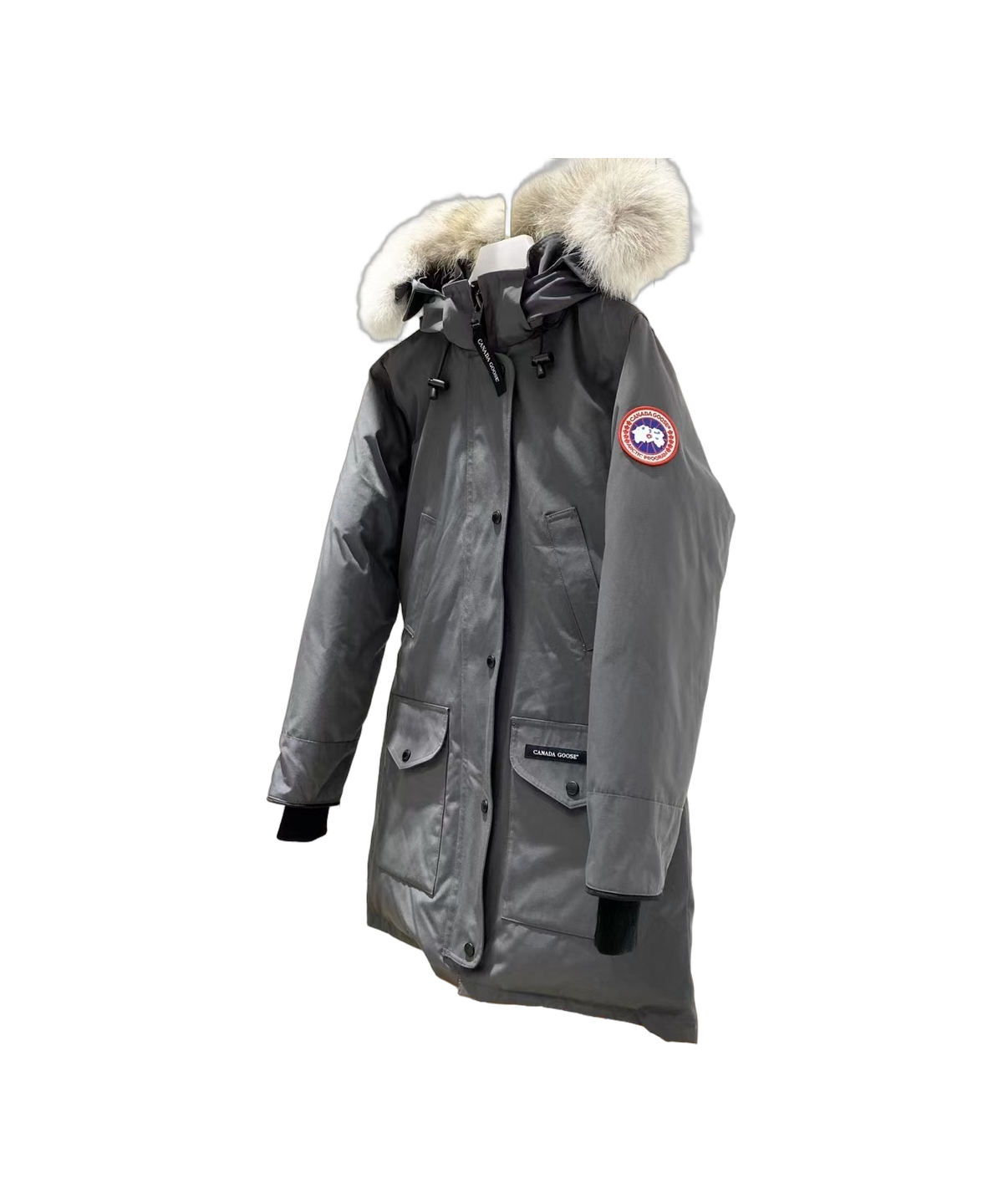 Canada Goose Women's Trillium Fur-Trim Down Parka
