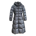 Moncler Faucon Hooded Long Down Coat - Black