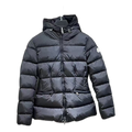 Moncler Drawstring-Hood Fitted Down Jacket