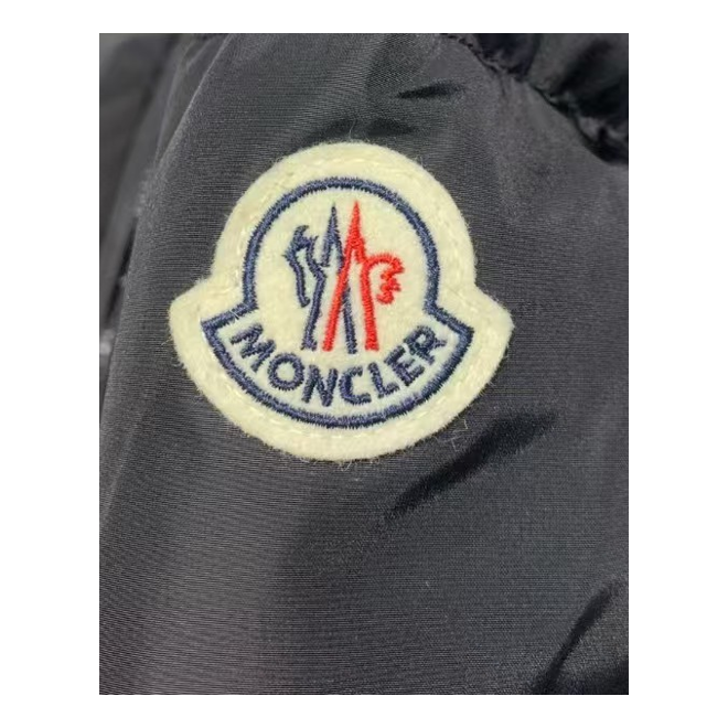Moncler Drawstring-Hood Fitted Down Jacket