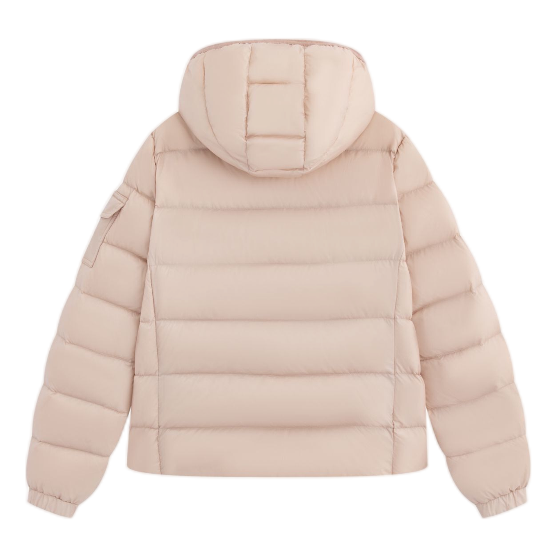 Moncler Gles Fitted Hooded Down Jacket