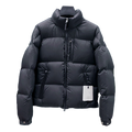 Moncler Tonal-Patch Wide-Quilt Hooded Down Jacket