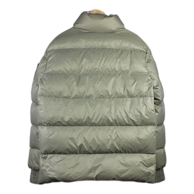 Moose Knuckles Stand-Collar Down Puffer Jacket - Sage Grey
