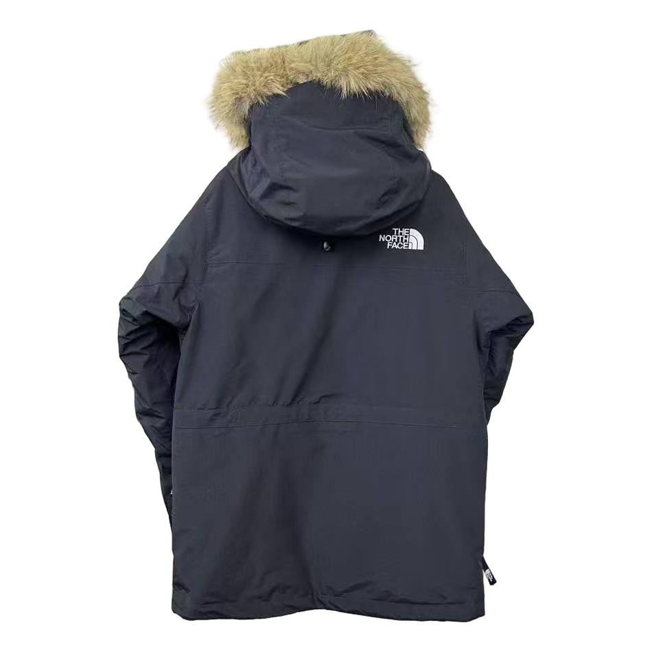 The North Face Faux Fur-Trim Four-Pocket Parka, Graphite