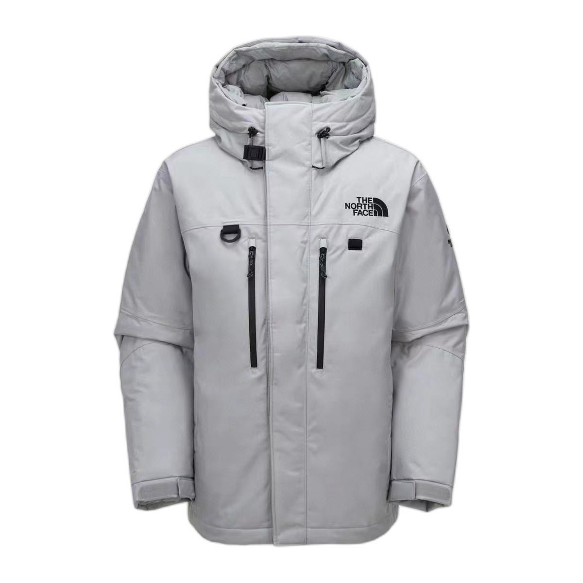The North Face Himalayan Down Parka, Grey & White
