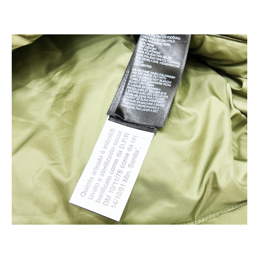 The North Face Fleece-Panel Stand-Collar Puffer Jacket, Olive