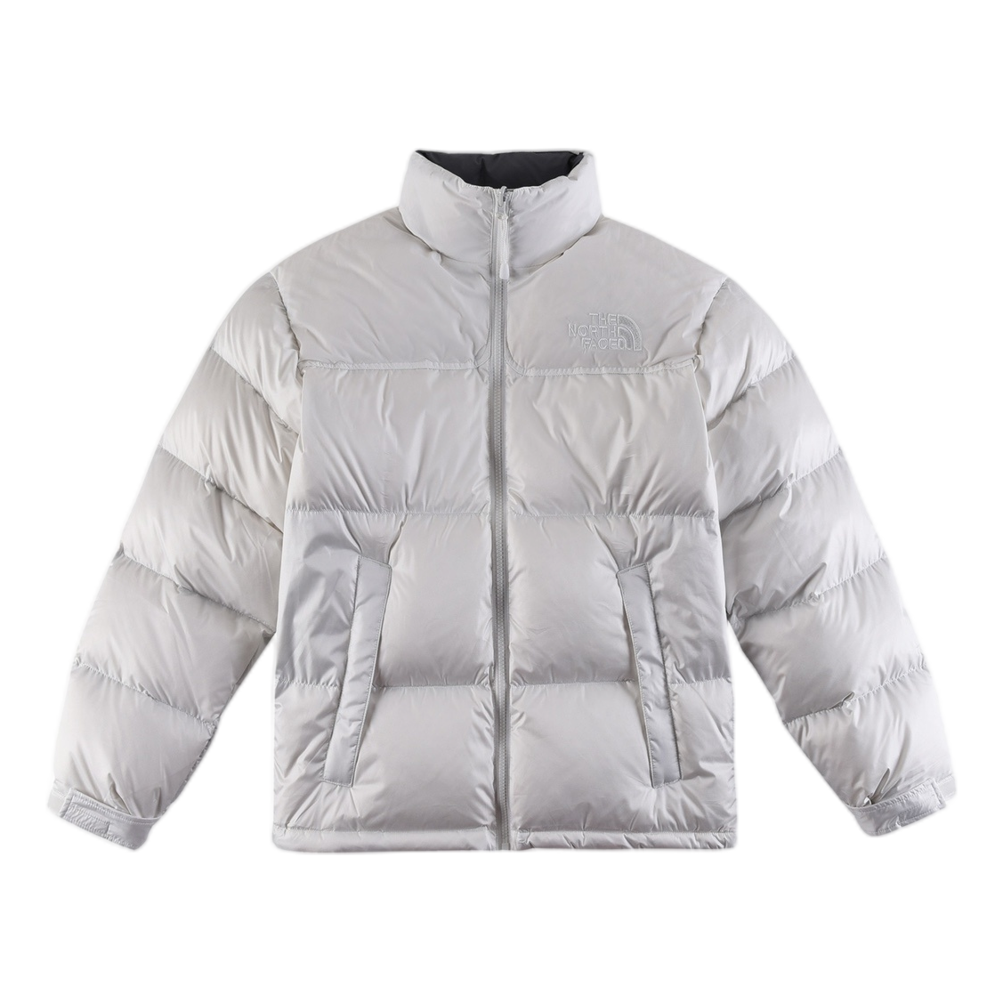 The North Face Two-Tone Stand-Collar Puffer Jacket